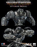 Threezero Transformers: Rise of the Beasts DLX Scale Collectible Series Optimus Primal Action Figure