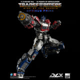 Threezero Transformers Rise of the Beasts DLX Scale Collectible Series Optimus Prime Diecast Action Figure