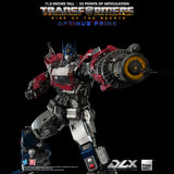 Threezero Transformers Rise of the Beasts DLX Scale Collectible Series Optimus Prime Diecast Action Figure