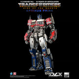 Threezero Transformers Rise of the Beasts DLX Scale Collectible Series Optimus Prime Diecast Action Figure