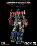 Threezero Transformers Rise of the Beasts DLX Scale Collectible Series Optimus Prime Diecast Action Figure