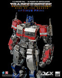 Threezero Transformers Rise of the Beasts DLX Scale Collectible Series Optimus Prime Diecast Action Figure