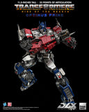 Threezero Transformers Rise of the Beasts DLX Scale Collectible Series Optimus Prime Diecast Action Figure