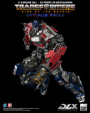 Threezero Transformers Rise of the Beasts DLX Scale Collectible Series Optimus Prime Diecast Action Figure