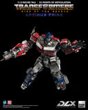 Threezero Transformers Rise of the Beasts DLX Scale Collectible Series Optimus Prime Diecast Action Figure