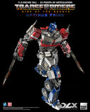 Threezero Transformers Rise of the Beasts DLX Scale Collectible Series Optimus Prime Diecast Action Figure