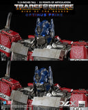 Threezero Transformers Rise of the Beasts DLX Scale Collectible Series Optimus Prime Diecast Action Figure