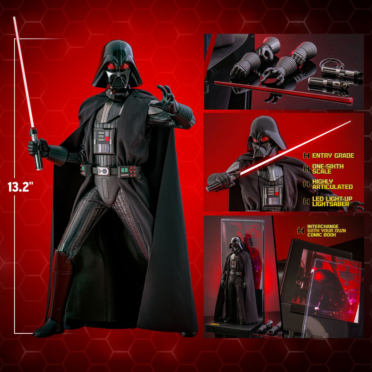 Hot Toys Hono Studio Star Wars: Rebels Darth Vader 1/6 Scale 12
