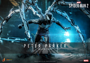 Hot Toys Marvel’s Spider-Man 2 Peter Parker (Black Suit) 1/6 Scale 12" Collectible Figure