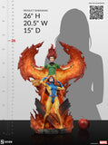 Sideshow Marvel Comics X-Men Phoenix and Jean Grey Maquette Statue