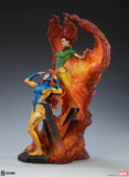 Sideshow Marvel Comics X-Men Phoenix and Jean Grey Maquette Statue