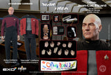 EXO-6 Star Trek: The Next Generation Captain Jean-Luc Picard (Standard Edition) 1/6 Scale 12" Collectible Figure
