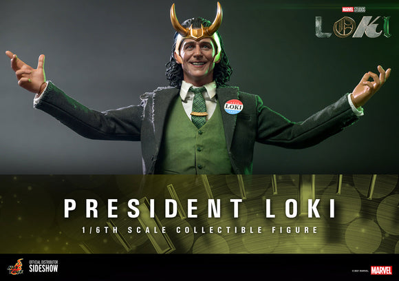 Hot Toys Marvel Television Masterpiece Series Loki President Loki 1/6 Scale 12