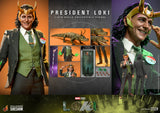 Hot Toys Marvel Television Masterpiece Series Loki President Loki 1/6 Scale 12" Collectible Figure