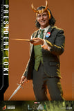 Hot Toys Marvel Television Masterpiece Series Loki President Loki 1/6 Scale 12" Collectible Figure