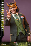 Hot Toys Marvel Television Masterpiece Series Loki President Loki 1/6 Scale 12" Collectible Figure