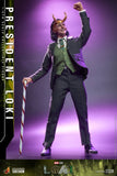 Hot Toys Marvel Television Masterpiece Series Loki President Loki 1/6 Scale 12" Collectible Figure
