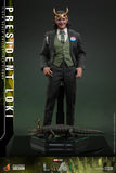 Hot Toys Marvel Television Masterpiece Series Loki President Loki 1/6 Scale 12" Collectible Figure