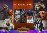 Hot Toys Marvel Guardians of the Galaxy Vol. 3 Rocket and Cosmo 1/6 Scale Collectible Figure Set