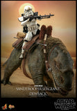 Hot Toys Star Wars: A New Hope Sandtrooper Sergeant & Dewback 1/6 Scale 12" Collectible Figure Set