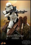 Hot Toys Star Wars: A New Hope Sandtrooper Sergeant & Dewback 1/6 Scale 12" Collectible Figure Set