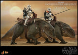 Hot Toys Star Wars: A New Hope Sandtrooper Sergeant & Dewback 1/6 Scale 12" Collectible Figure Set