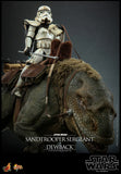 Hot Toys Star Wars: A New Hope Sandtrooper Sergeant & Dewback 1/6 Scale 12" Collectible Figure Set