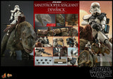 Hot Toys Star Wars: A New Hope Sandtrooper Sergeant & Dewback 1/6 Scale 12" Collectible Figure Set