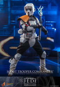 Hot Toys Star Wars: Jedi Survivor Scout Trooper Commander 1/6 Scale 12" Collectible Figure