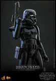 Hot Toys Star Wars Classic Shadow Trooper with Death Star Environment 1/6 Scale 12" Collectible Figure