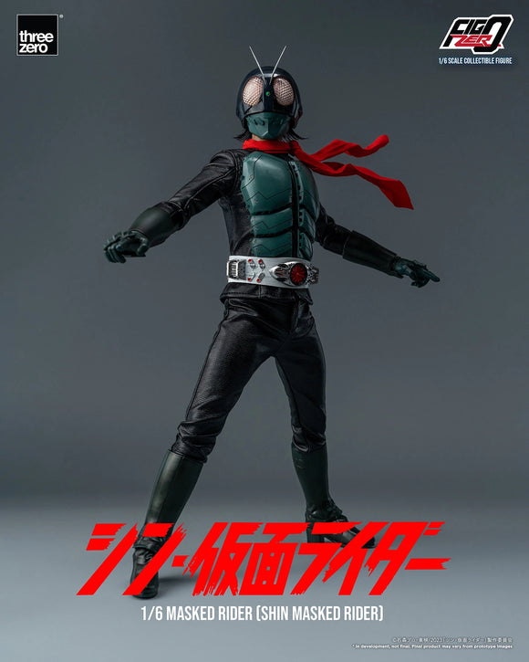 Threezero Shin Kamen Rider FigZero Kamen Rider 1/6 Scale Collectible Figure