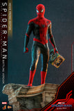 Hot Toys Marvel Spider-Man No Way Home Spider-Man (Battling Version) Movie Promo Edition 1/6 Scale 12" Collectible Figure