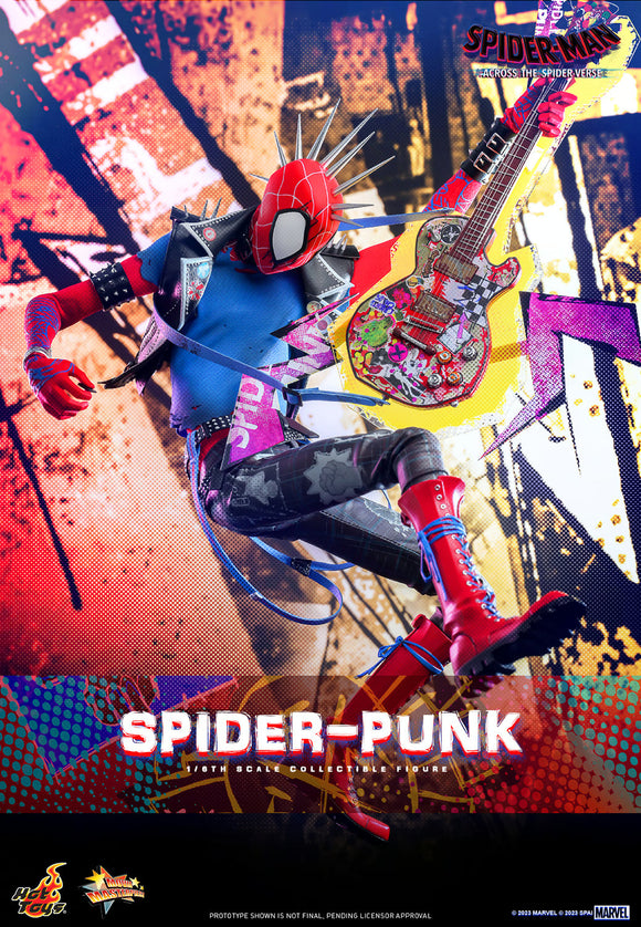 Hot Toys Marvel Spider-Man: Across The Spider-Verse Spider-Man Spider-Punk 1/6 Scale 12