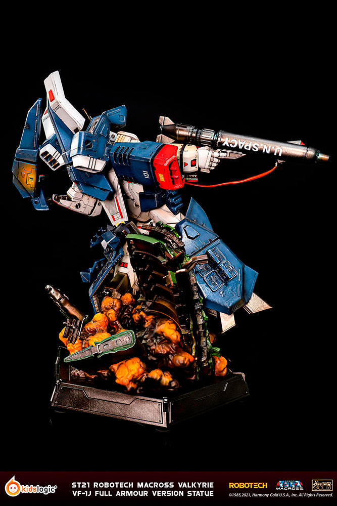 超時空要塞マクロス　MACROSS robotech キャラクターミラー 現状品 Kids Logic Robotech Macross Saga ST21 Macross VF-1J Full Armour