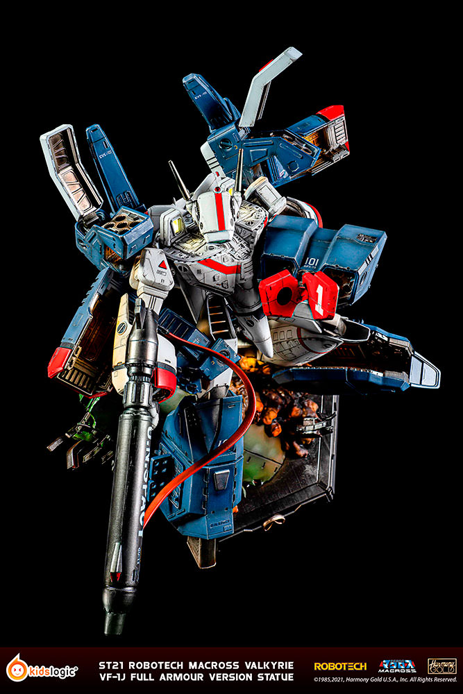 Kids Logic Robotech Macross Saga ST21 Macross VF-1J Full Armour