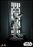 Hot Toys Star Wars Classic Stormtrooper with Death Star Environment 1/6 Scale 12" Collectible Figure