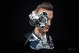 PureArts Terminator 2 T-1000 Art Mask 1:1 Scale Non-Wearable Mask Life Size Bust Statue