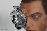 PureArts Terminator 2 T-1000 Art Mask 1:1 Scale Non-Wearable Mask Life Size Bust Statue