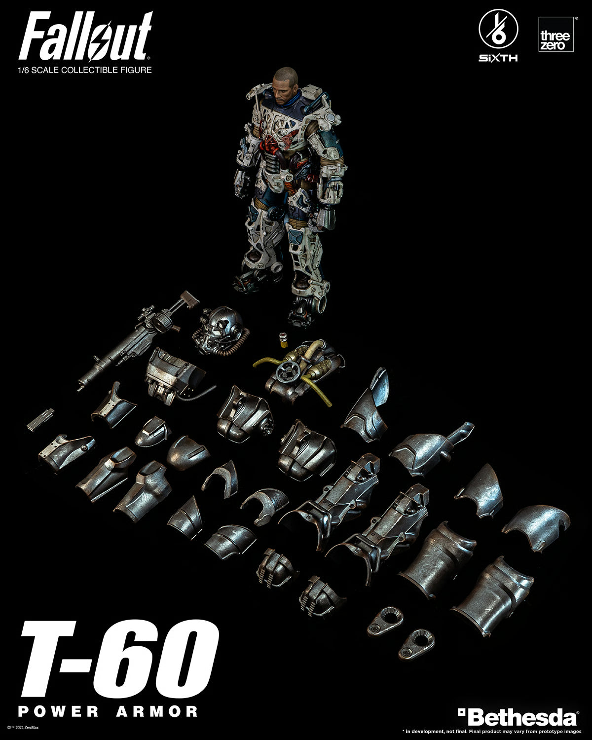 Threezero Fallout T-60 Power Armor 1/6 Scale Collectible Figure