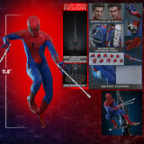 Hot Toys Marvel Comics The Amazing Spider-Man: Spider-Man (Deluxe Version) 1/6 Scale 12" Collectible Figure