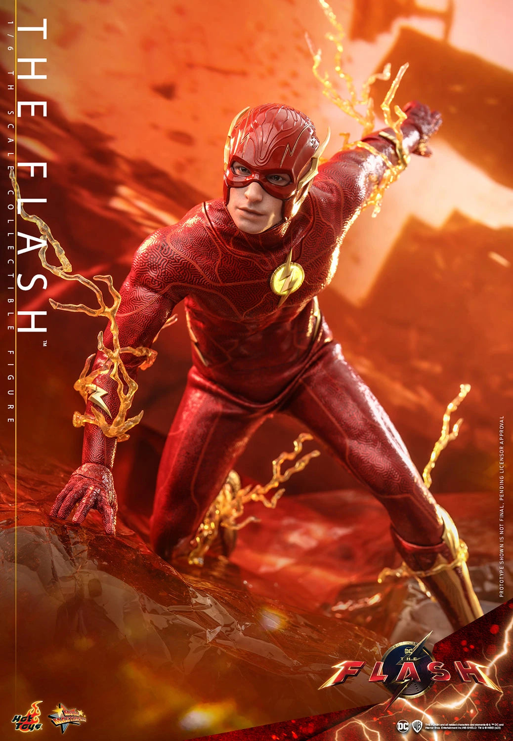 Hot Toys DC The Flash (2023) The Flash 1/6 Scale 12