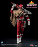 Threezero FigZero Mighty Morphin Power Rangers: The Return Red Power Ranger 1/6 Scale 12" Collectible Figure