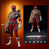 Threezero FigZero Mighty Morphin Power Rangers: The Return Red Power Ranger 1/6 Scale 12" Collectible Figure
