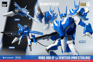 Threezero Robo-Dou Robotech VF-1J Veritech (Max Sterling) Diecast Action Figure