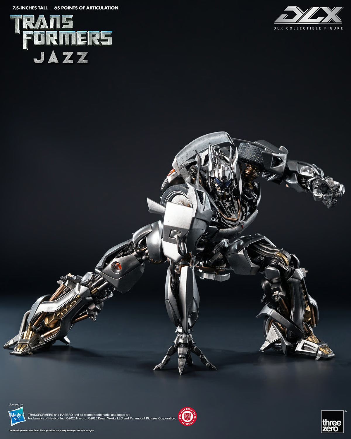 Threezero Transformers (2007) Jazz DLX Action Figure – Maybang's