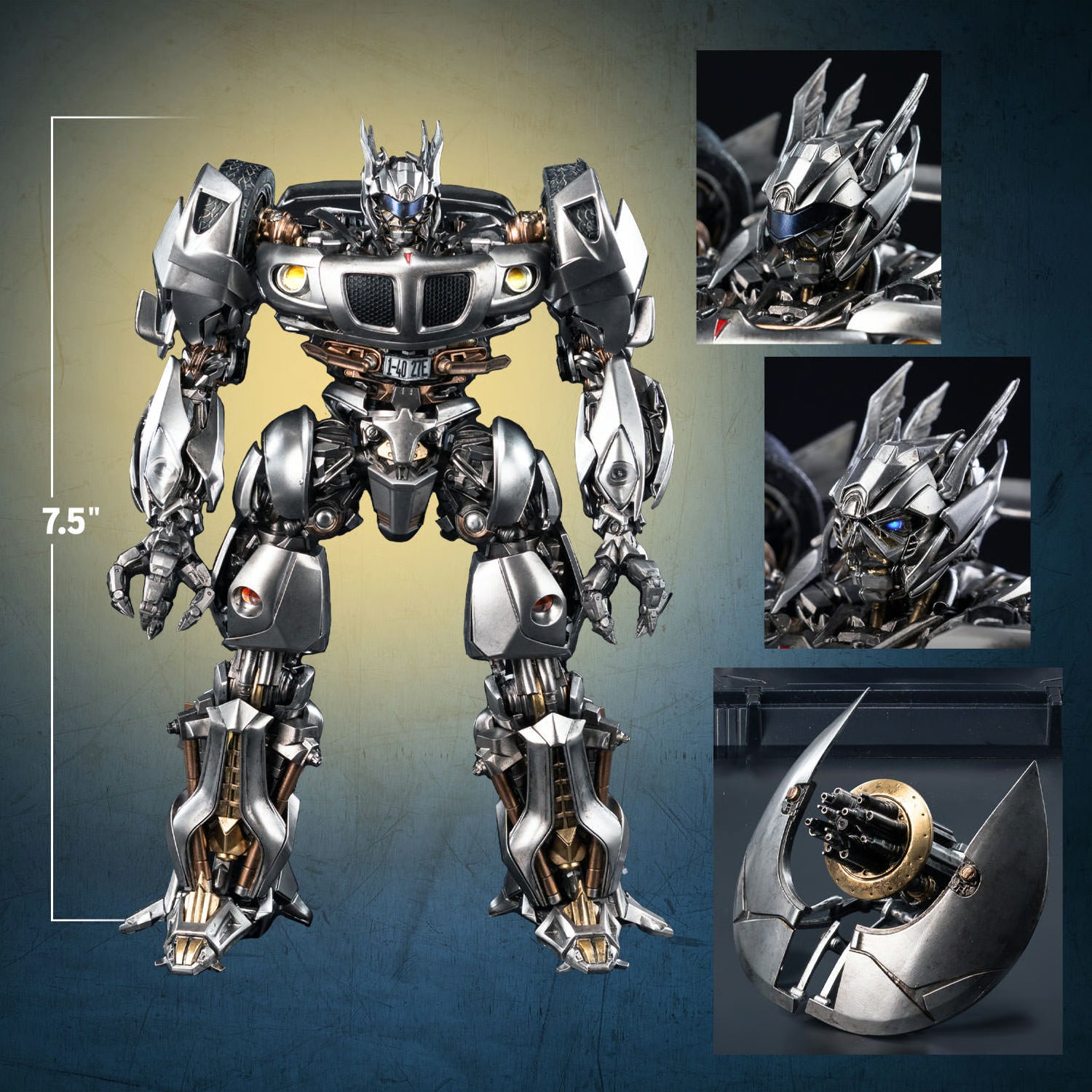 Threezero Transformers (2007) Jazz DLX Action Figure – Maybang's