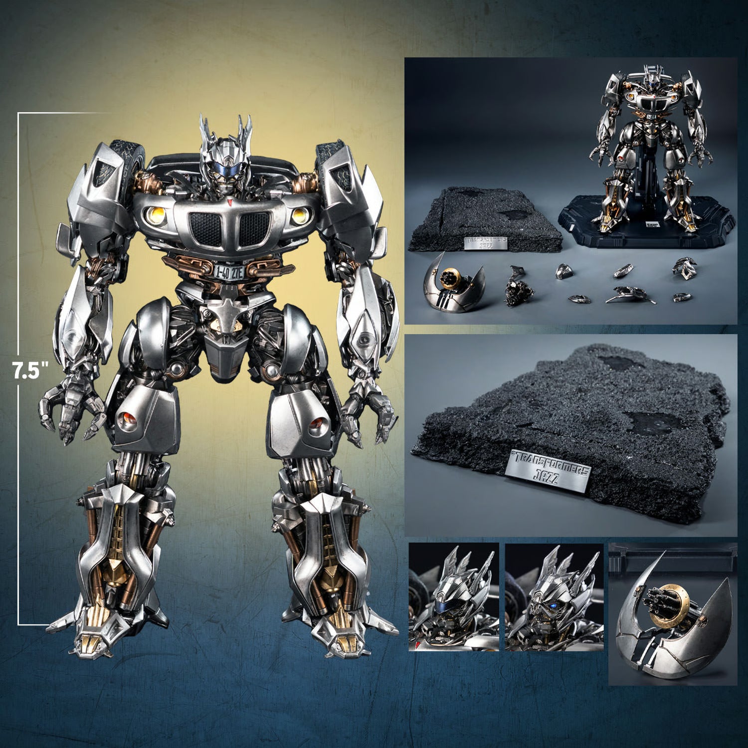 Threezero Transformers (2007) Jazz DLX (Deluxe Edition) Action