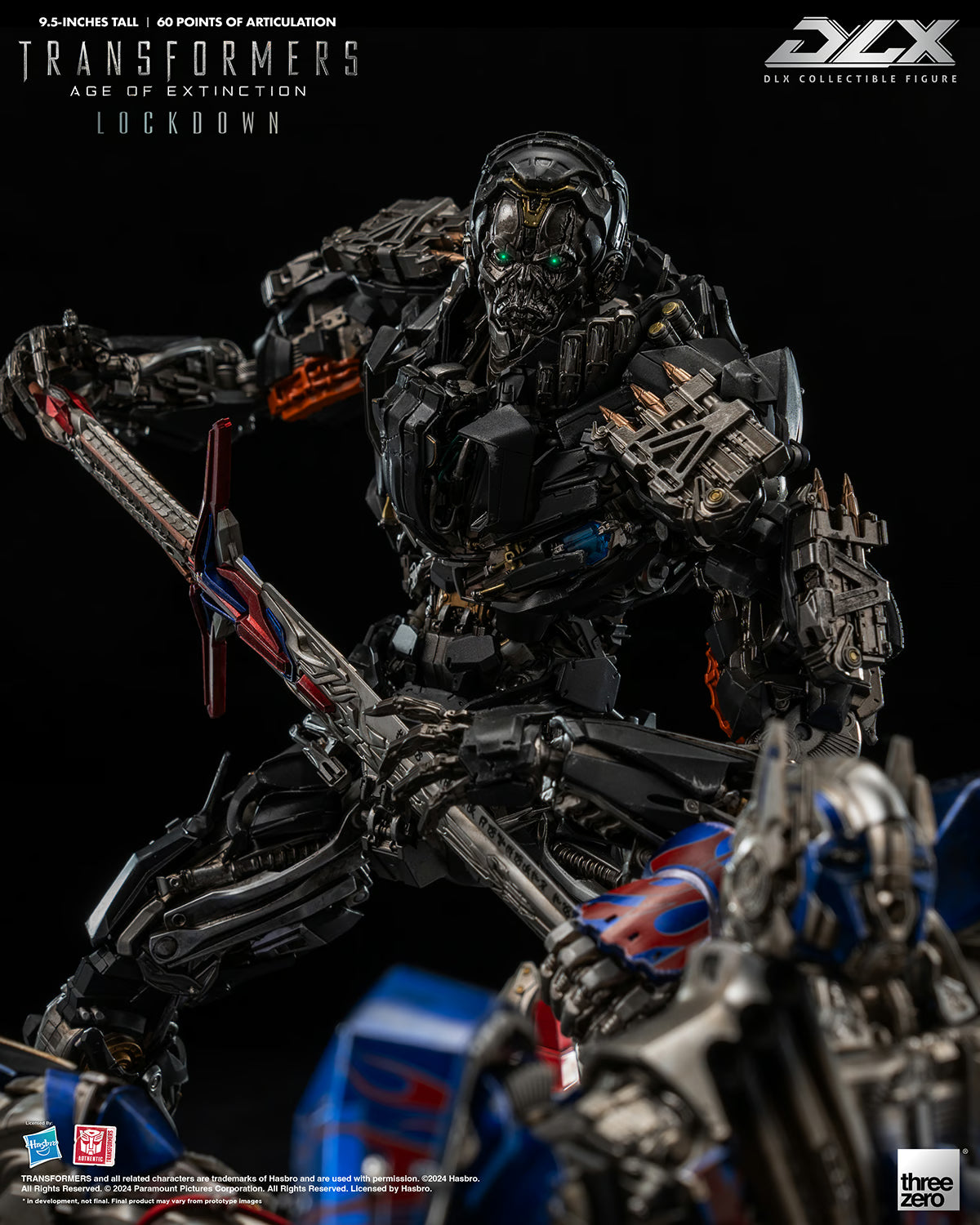 Threezero Transformers: Age of Extinction Lockdown DLX Action