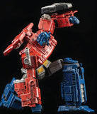 Threezero Transformers War for Cybertron Trilogy Optimus Prime DLX Collectible Figure