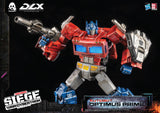 Threezero Transformers War for Cybertron Trilogy Optimus Prime DLX Collectible Figure